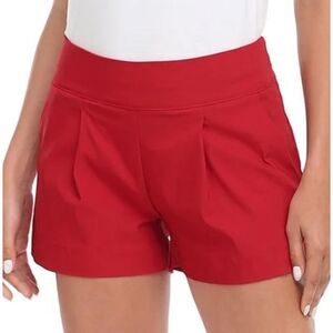 Red Worthington Linen Blend Shorts